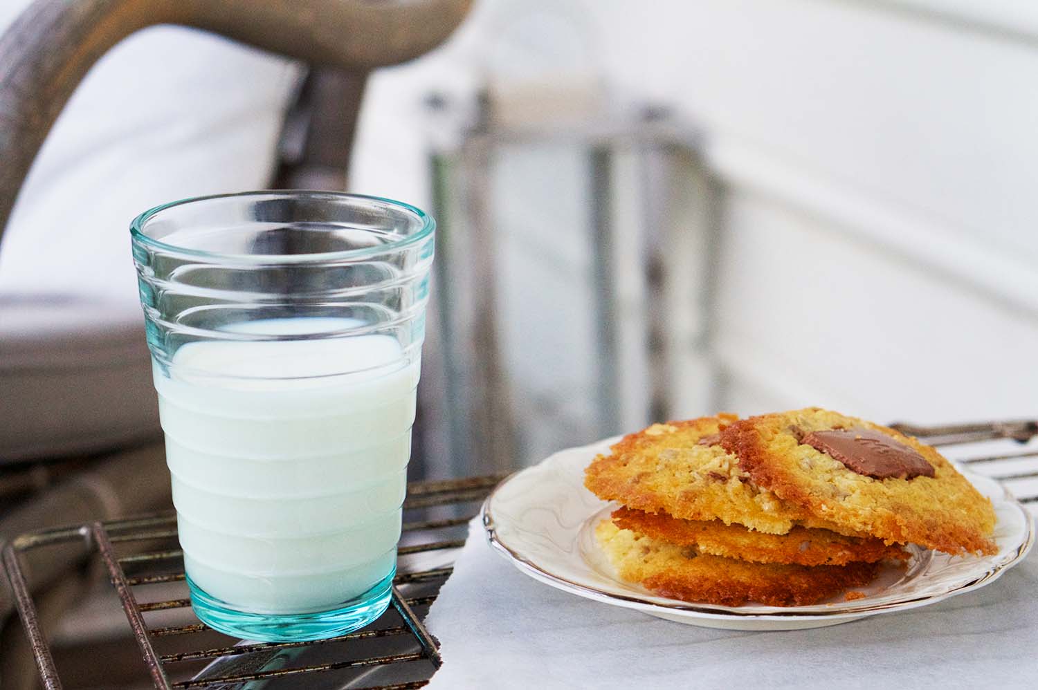 Havrekakor med choklad - recept