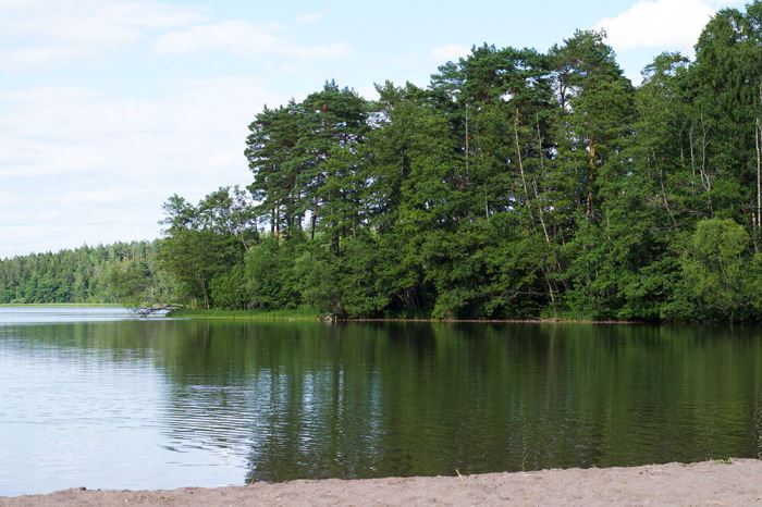 badstrand Ekillabadet