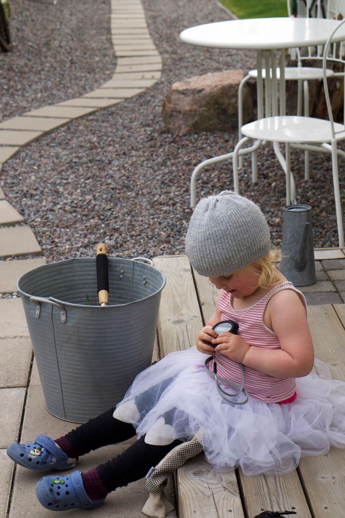 Barnen i trädgården