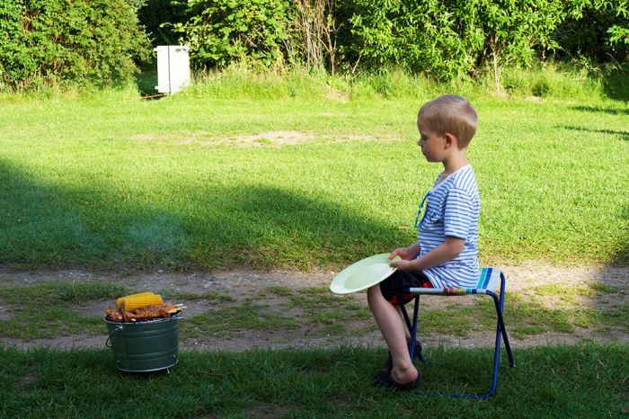 Husvagnssemester med barn