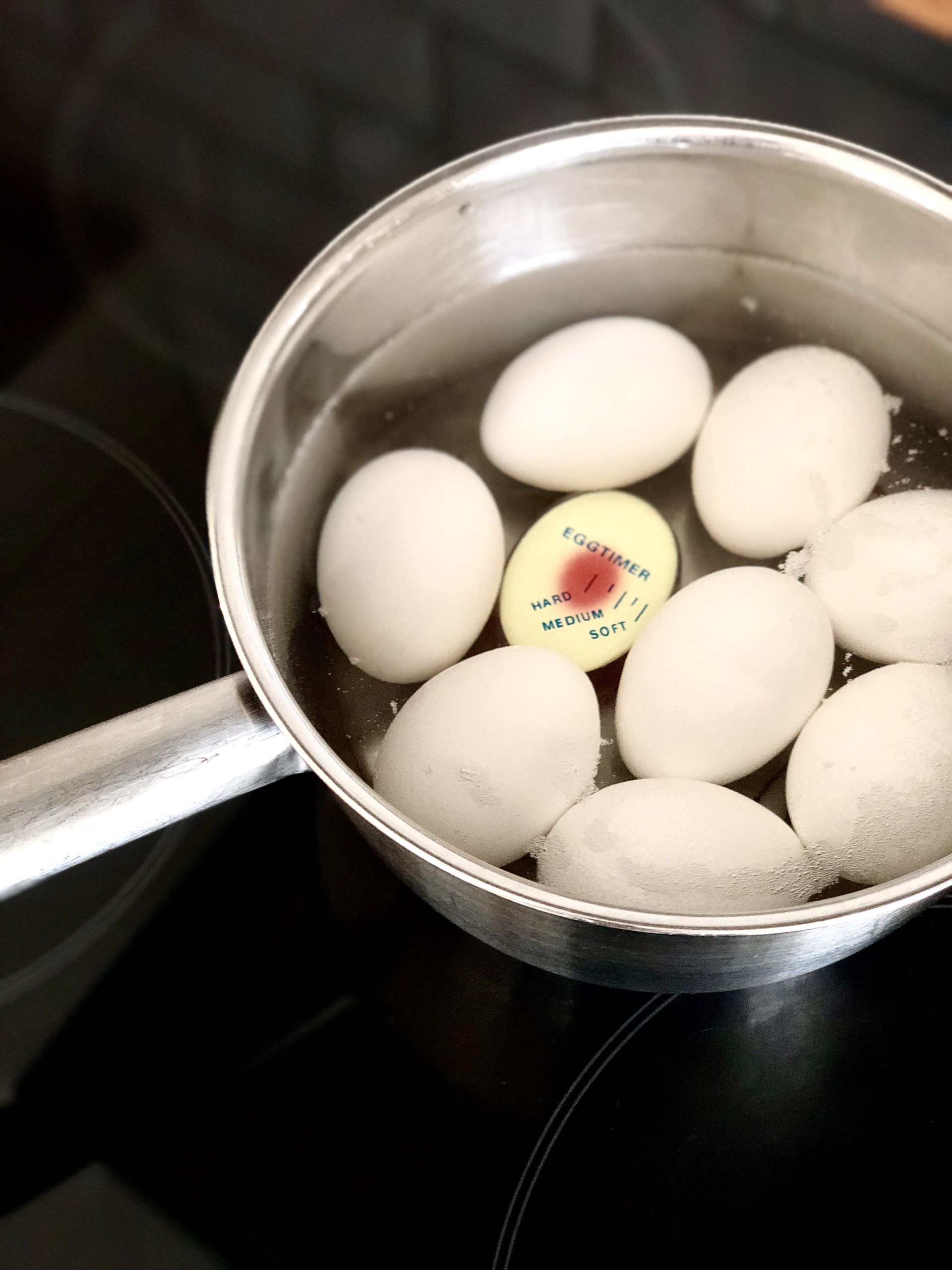 Smart timer vid äggkokning