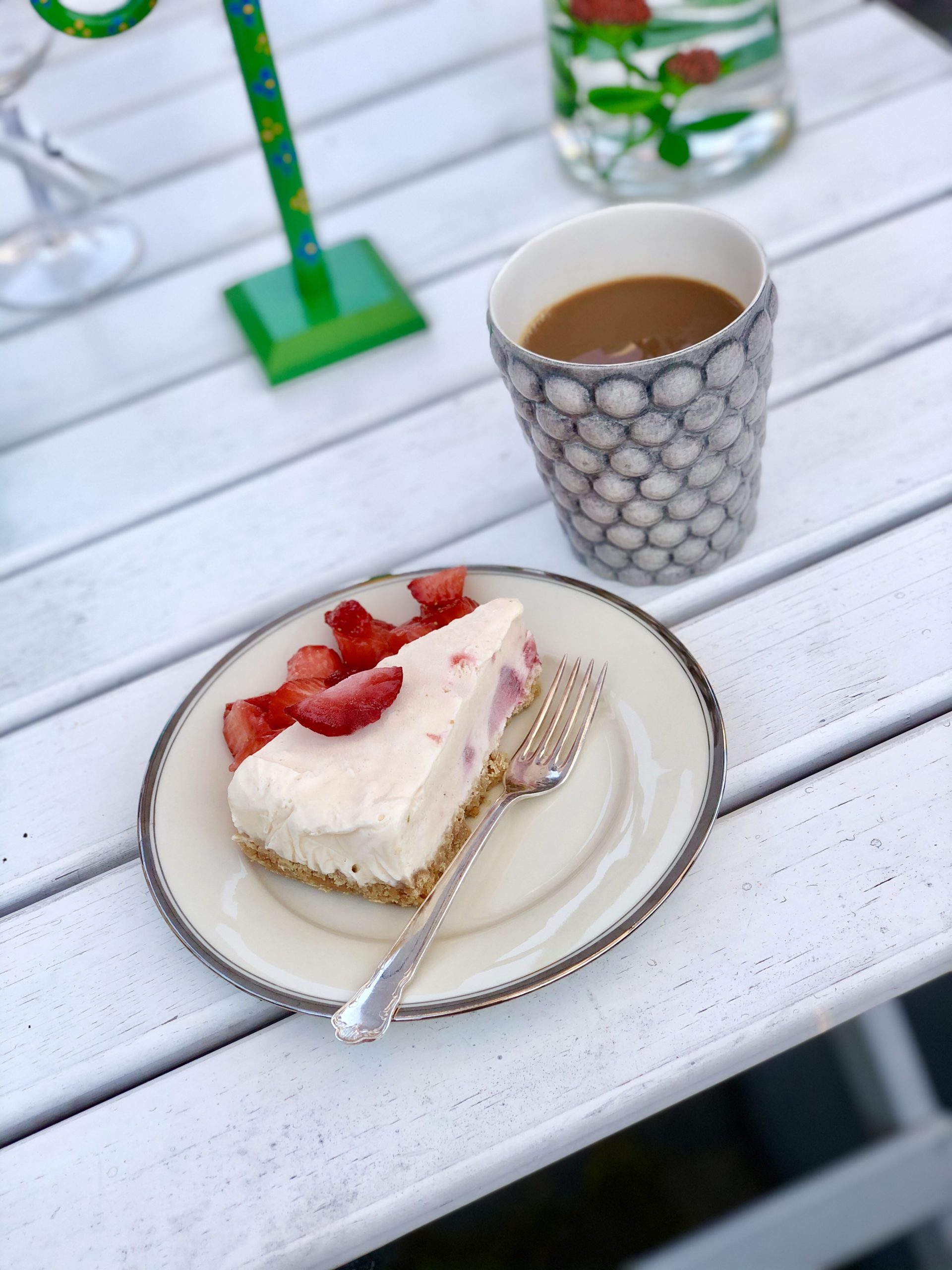 Midsommarefterrätt cheesecake