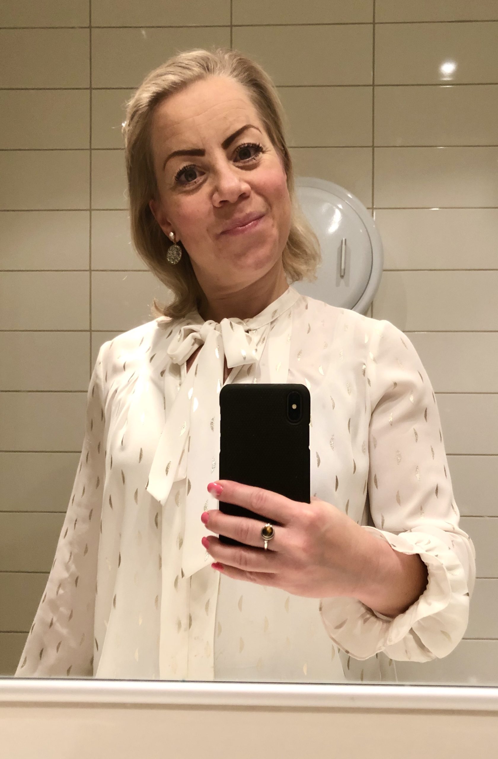 Karin Axelsson efter morgonpromenad