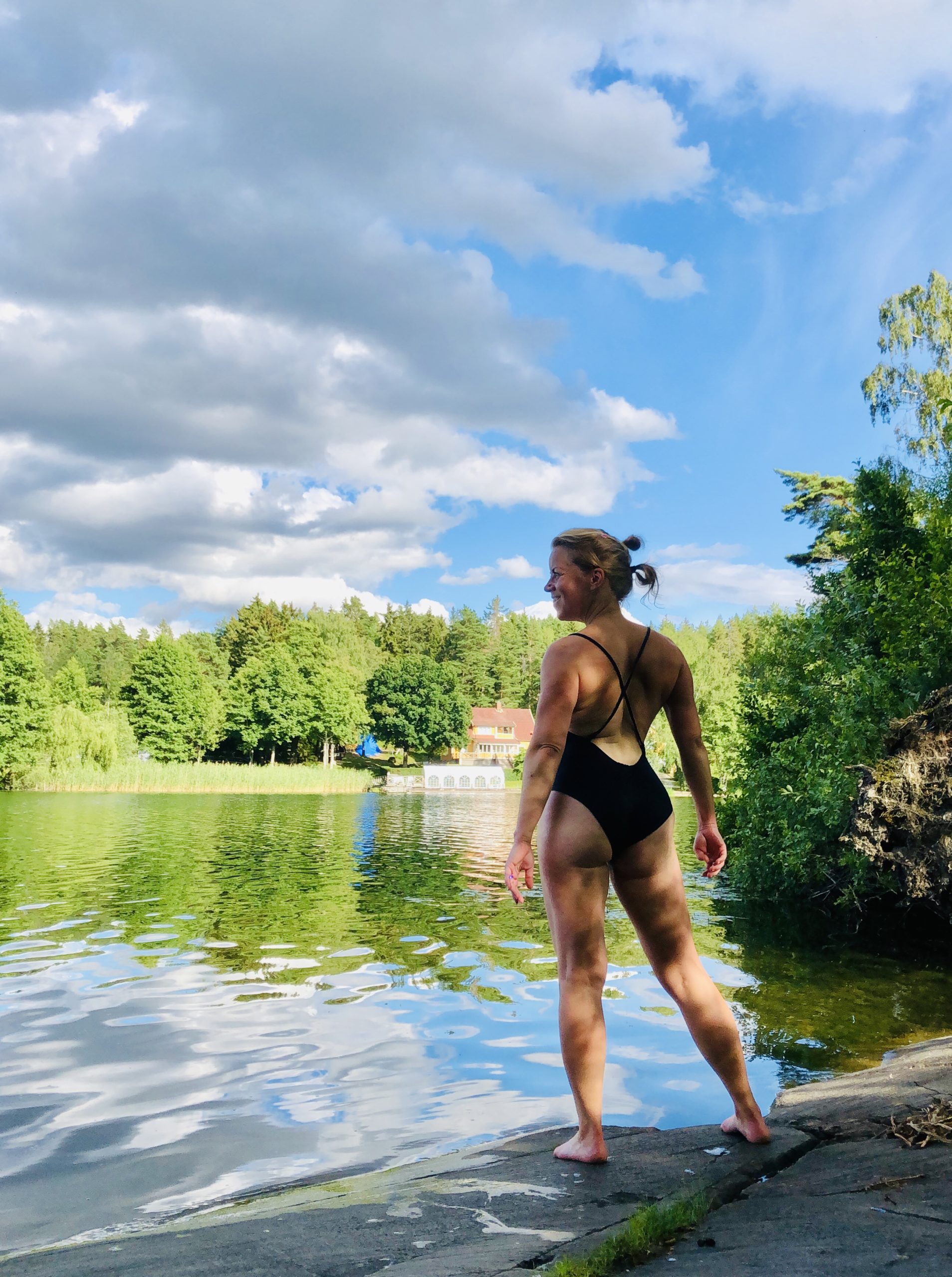 Bad på sommaren
