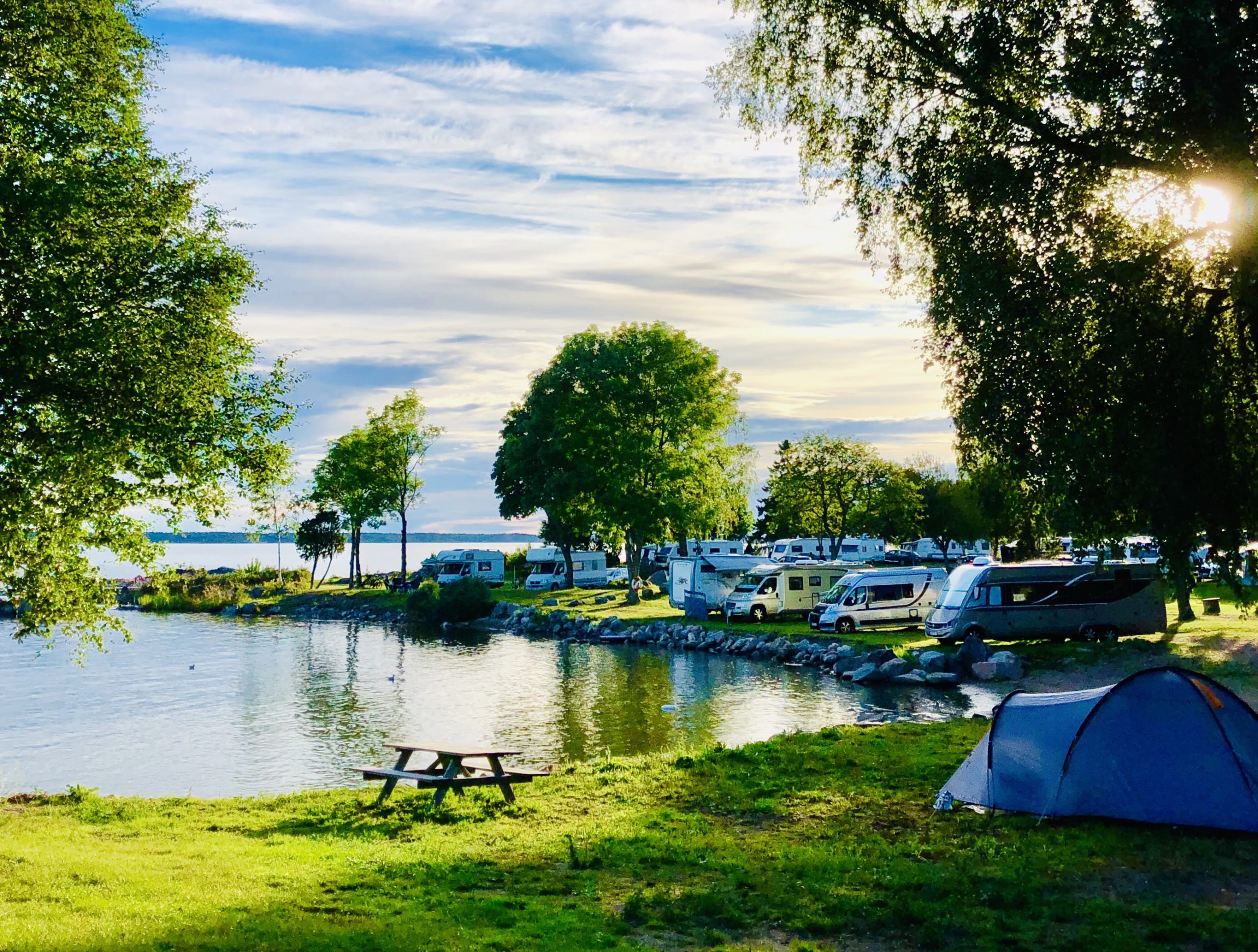 Gräsöbadens camping på Gräsö