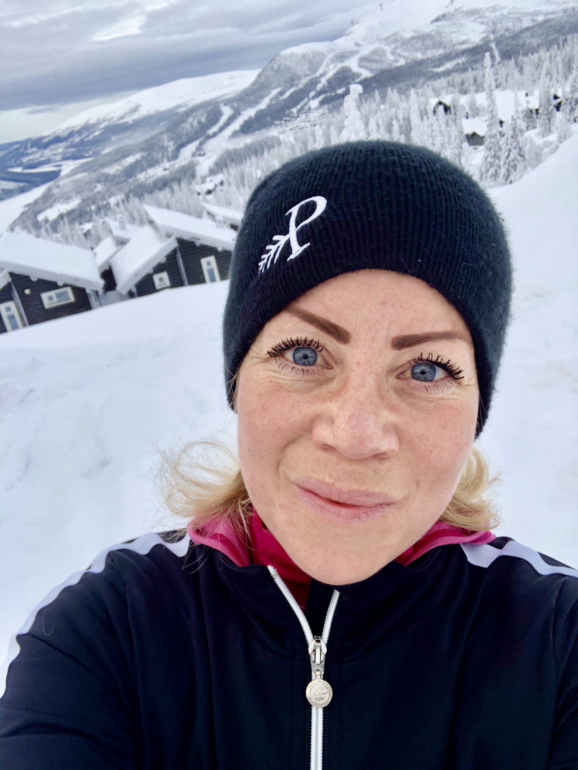 Jag springer fortfarande för Terese - Karin backlöpning i Åre