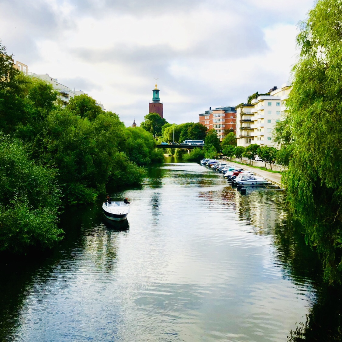 Stockholm i augusti