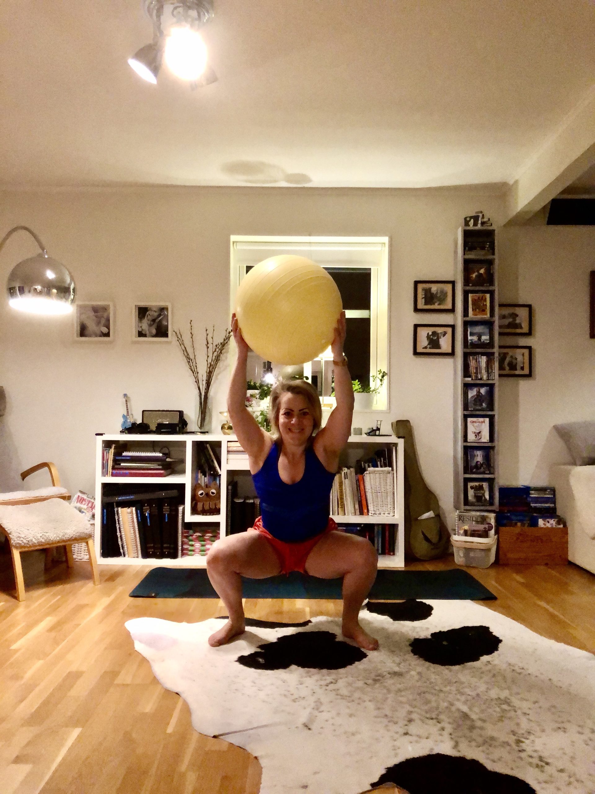 Träning med Fitnessboll