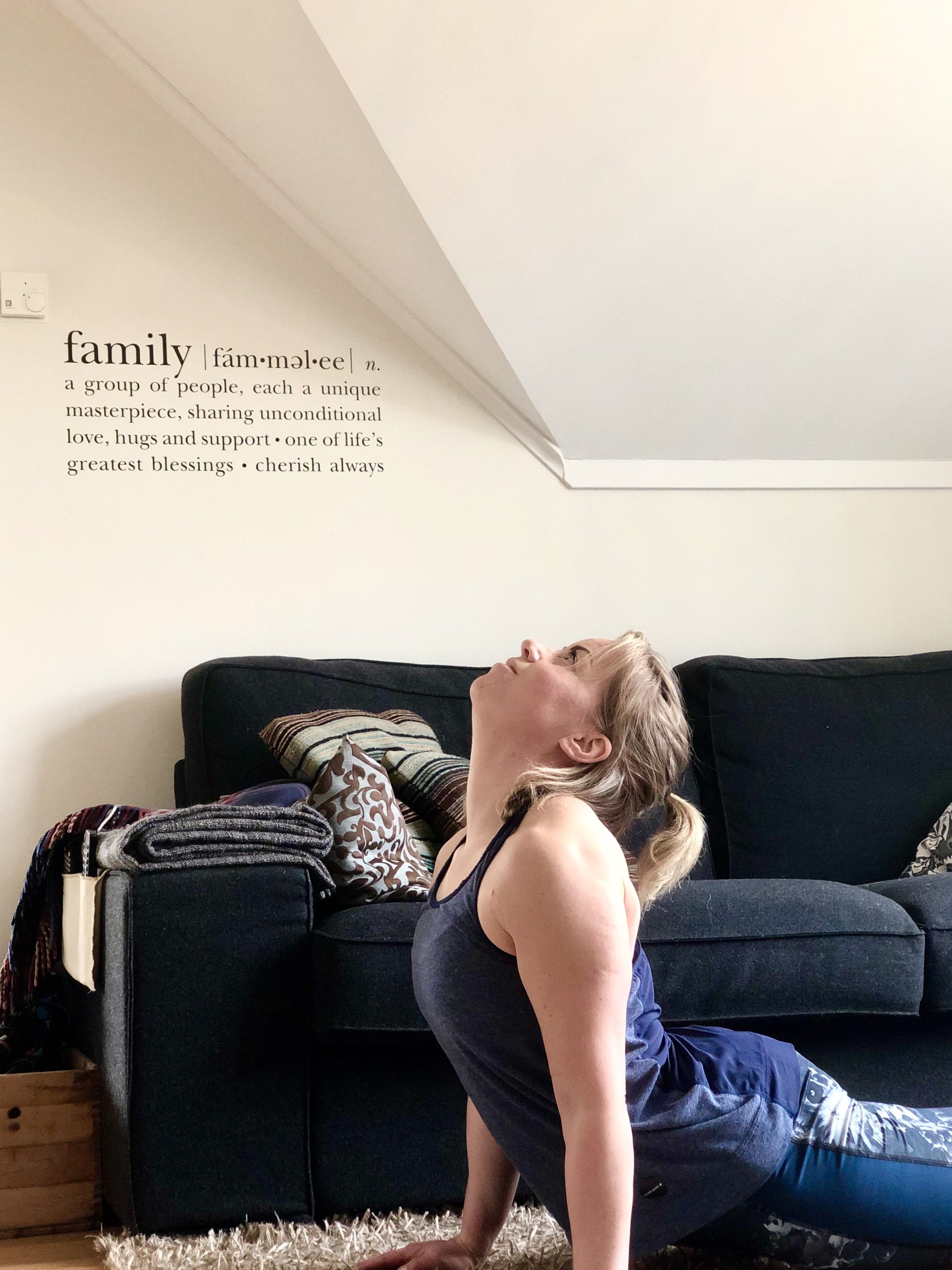 Yoga hemma - träning via Google Hangout