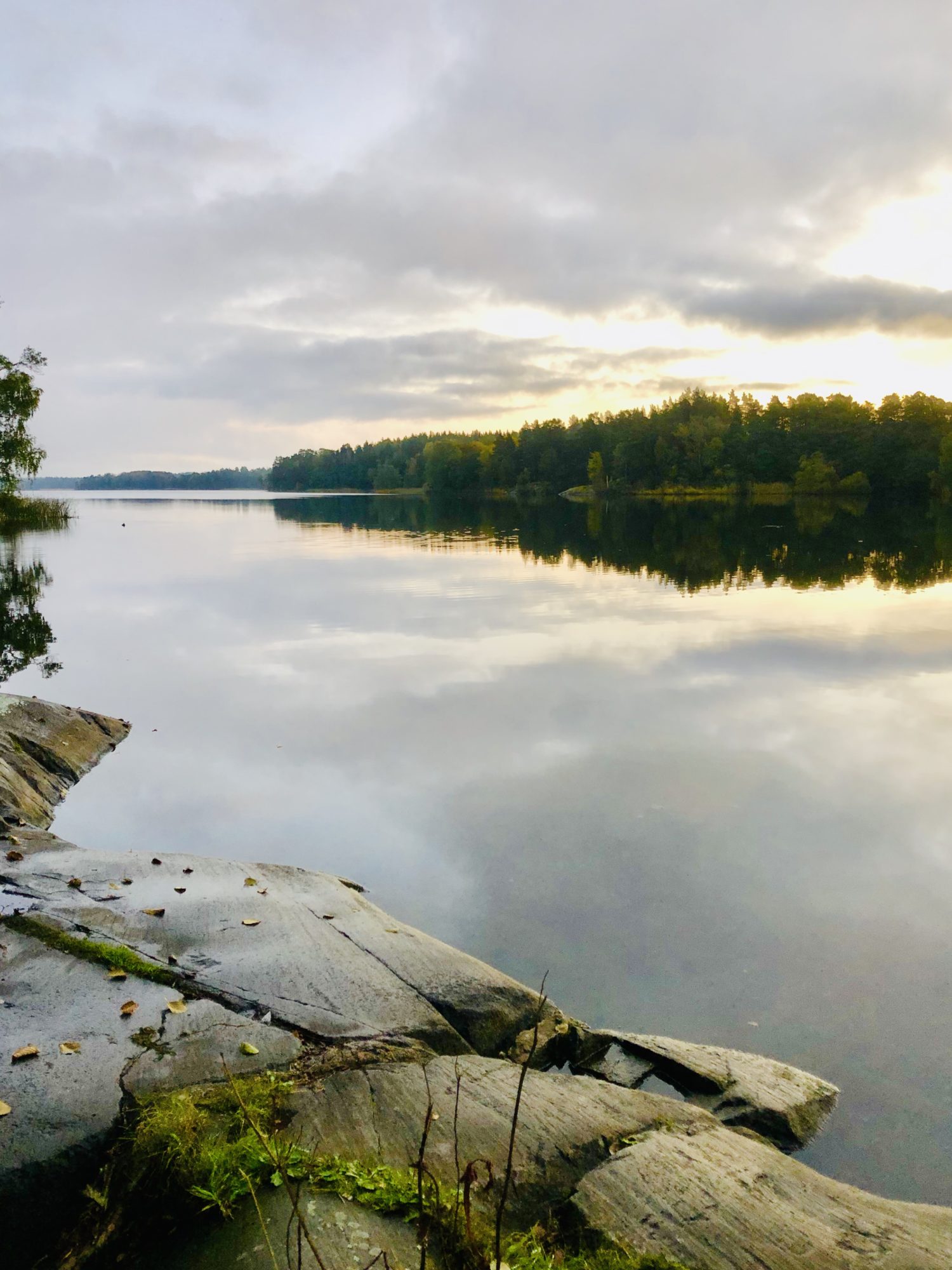 Sjön i oktober