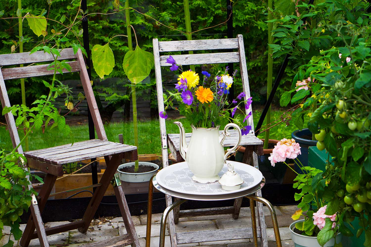 Karins namnsdag och en fin bukett