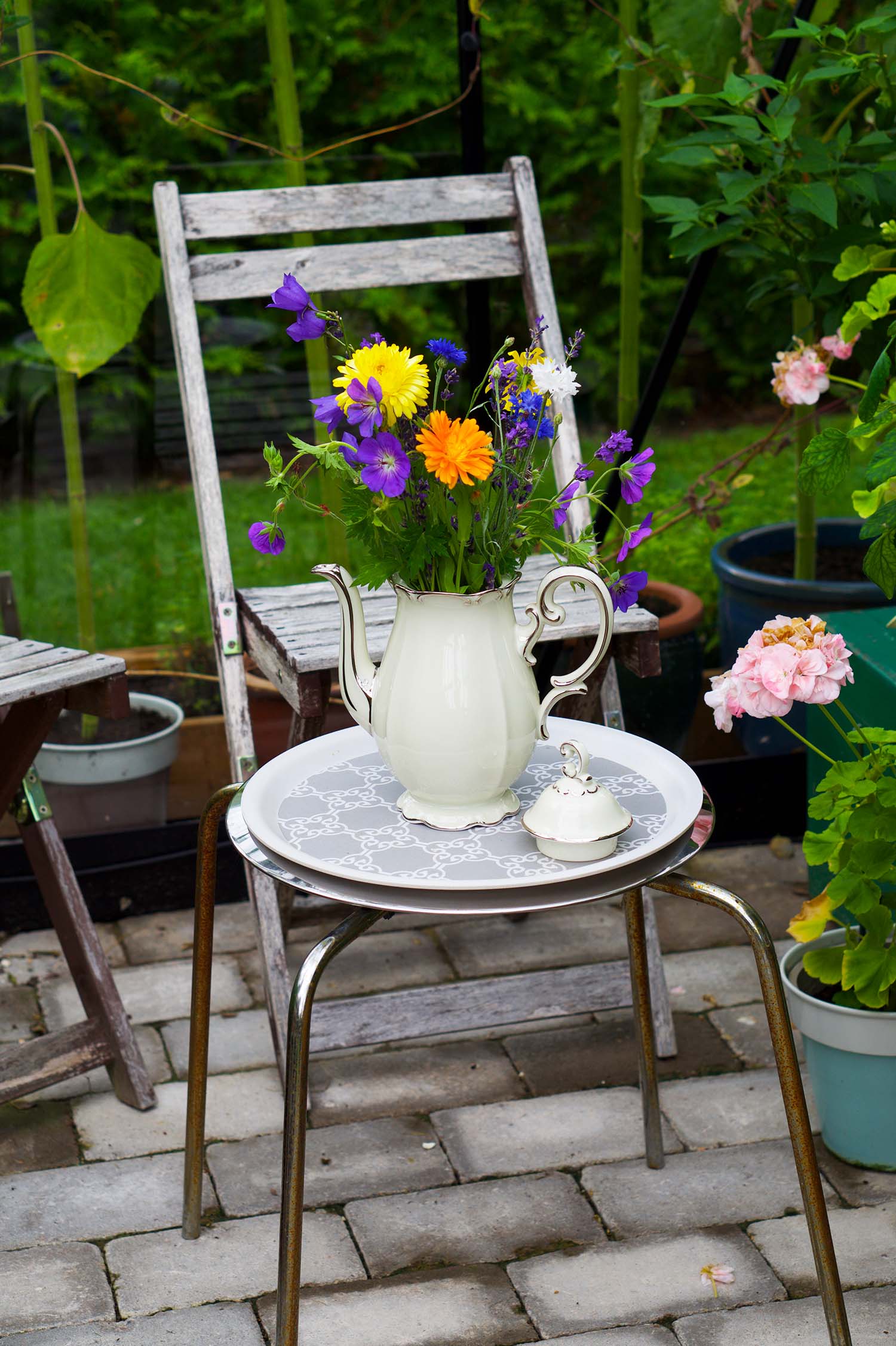 Karins namnsdag och en fin bukett