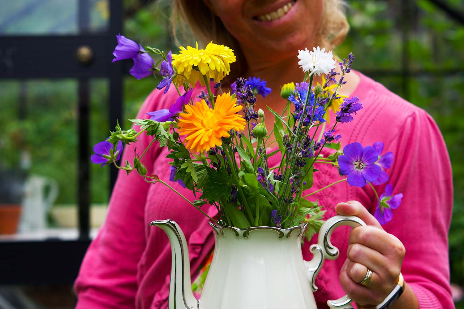 Karins namnsdag och en fin bukett