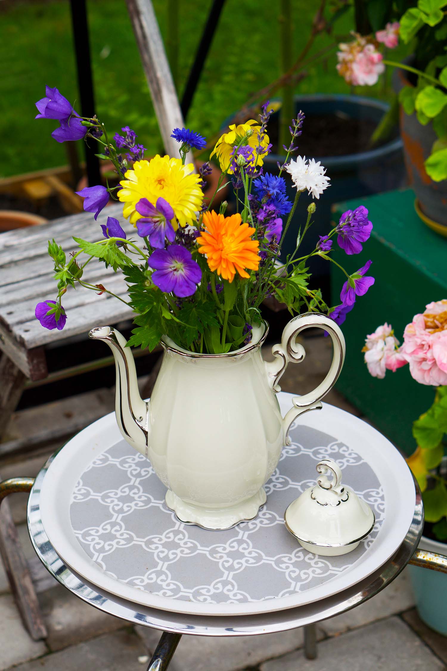 Karins namnsdag och en fin bukett