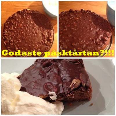 jordnotskladdkaka - Jordnötskladdkaka - godaste påsktårtan?
