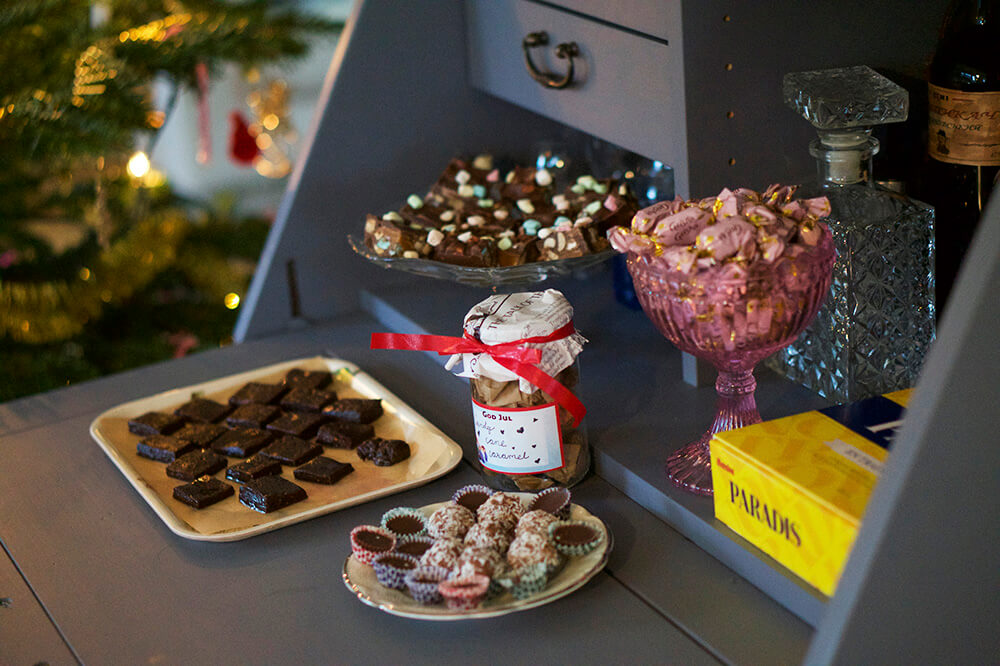 Julafton 2017 hemma hos oss