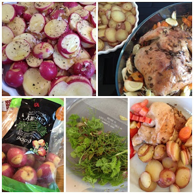 kycklinglunch - Kycklingrätt med apachepotatis och egna örter