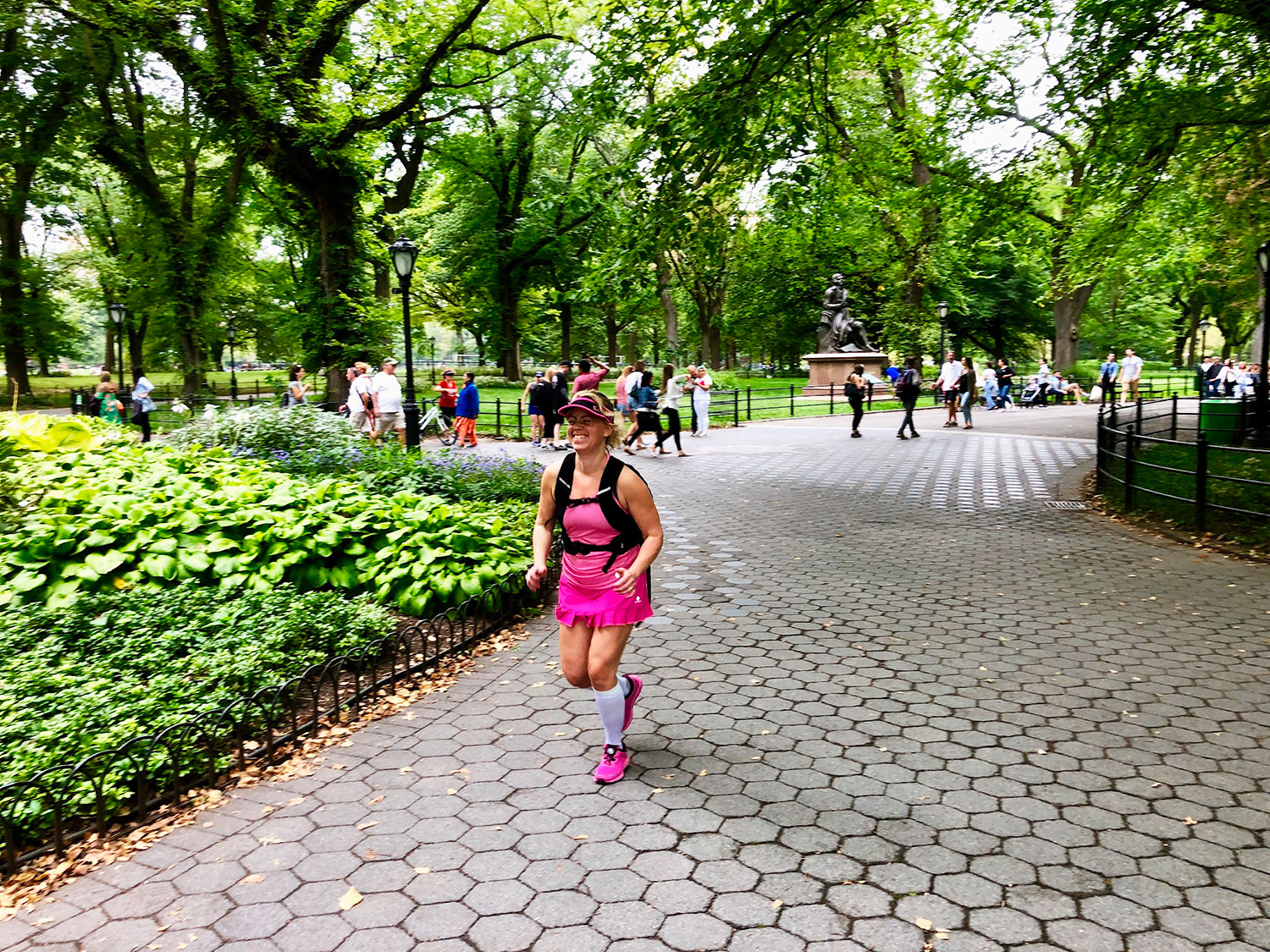 Löpning i Central Park