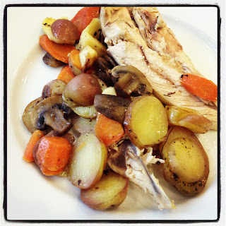 lunch-6 - Kycklingrätt med apachepotatis och egna örter