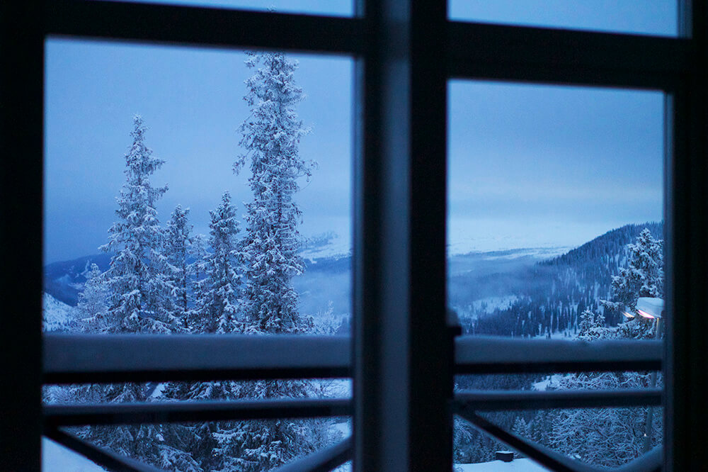 Magisk morgon i Björnen, Åre