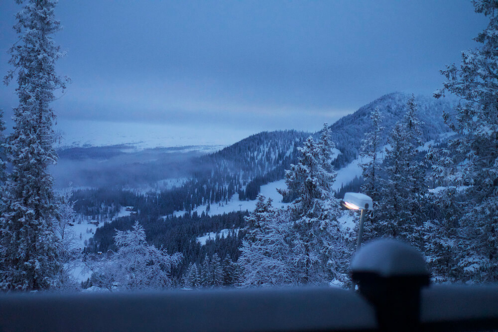 Magisk morgon i Björnen, Åre