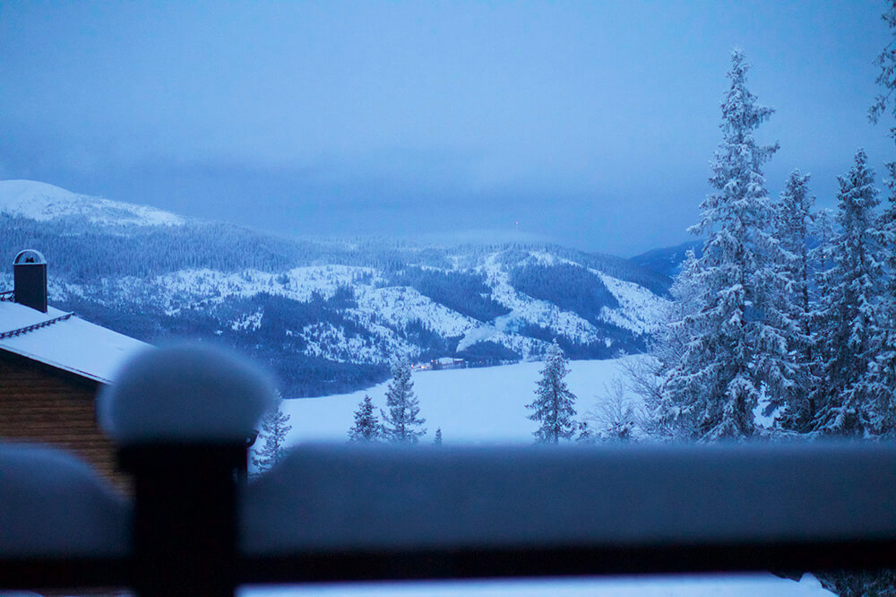 Magisk morgon i Björnen, Åre