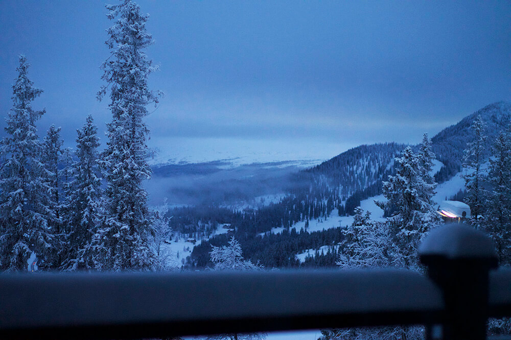 Magisk morgon i Björnen, Åre