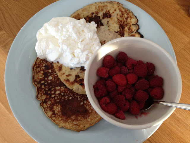 mandelpannkaka-3 - Mandelpannkakor med banan