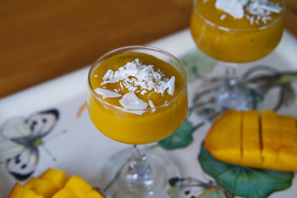 mangosmoothie med kokos