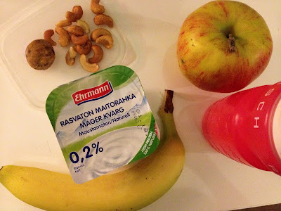 mat-efter-traning - BodyBalance på ett finskt gym