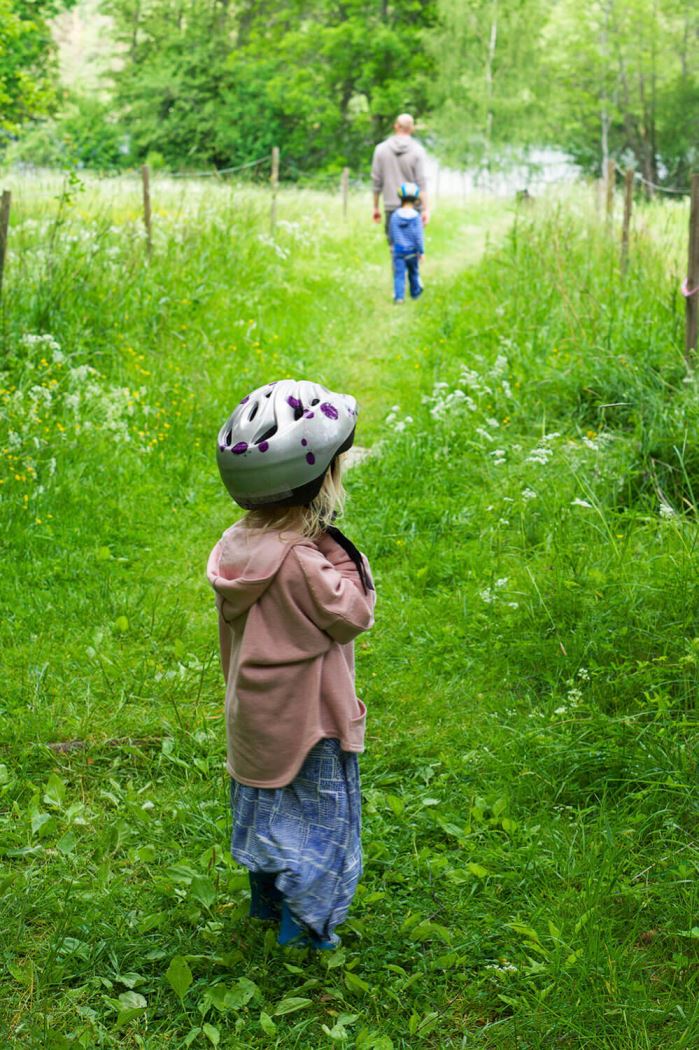 Familjen vid hästhage