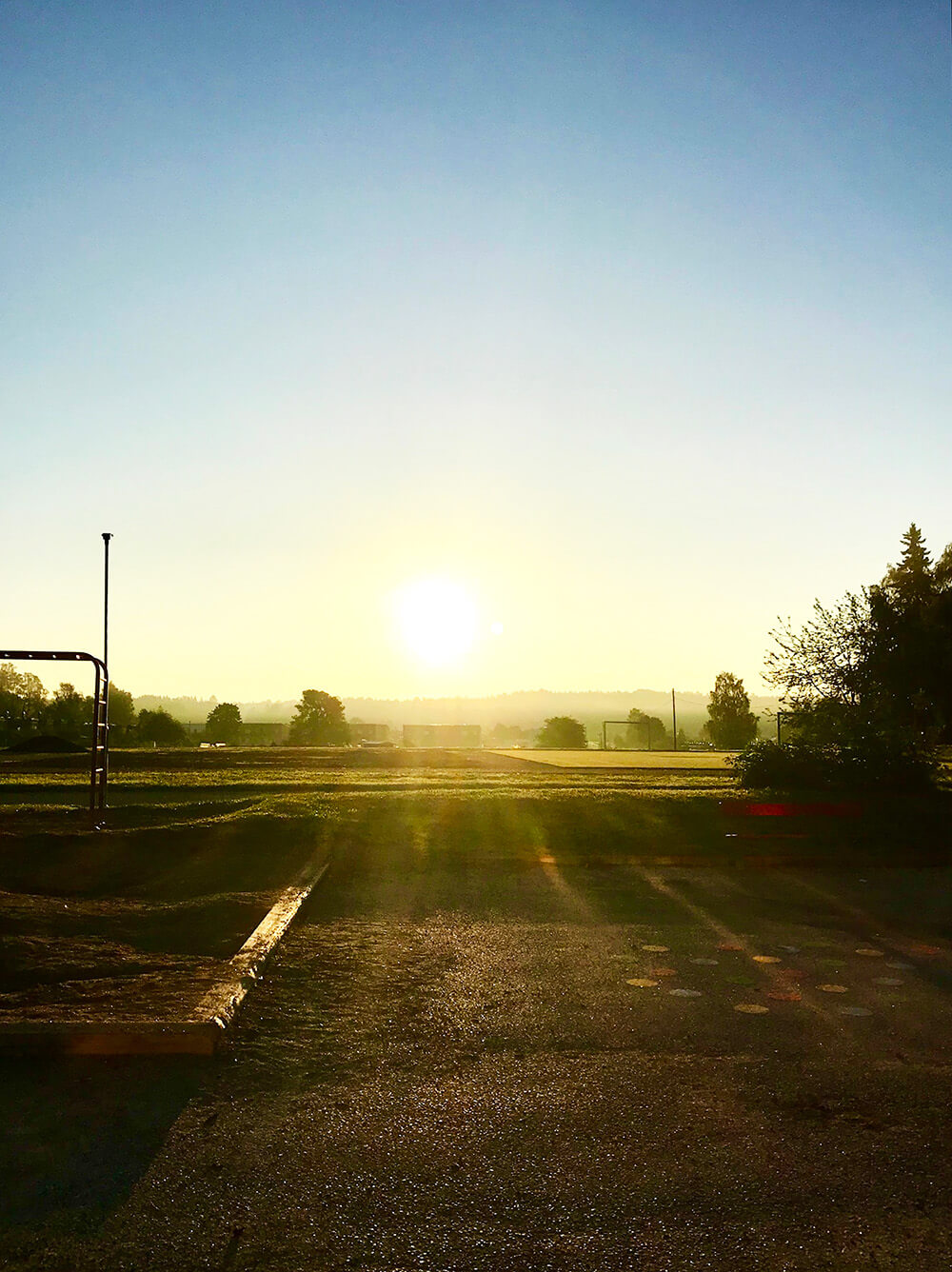 En vacker morgon i september