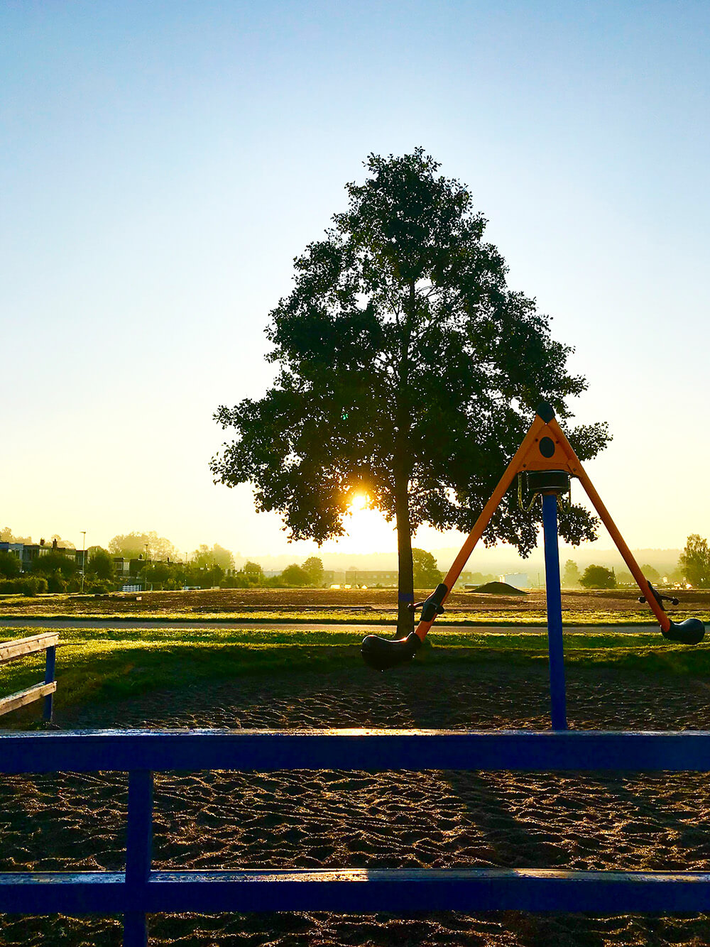 En vacker morgon i september