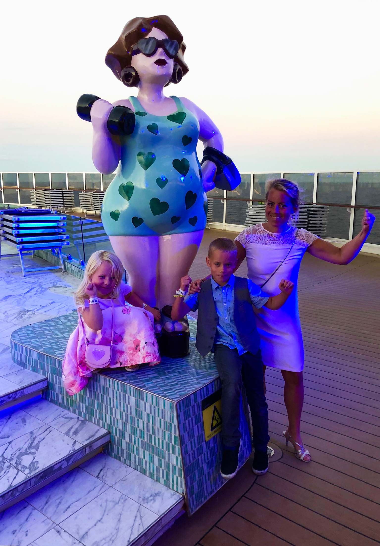 MSC Seaview - på fartyget