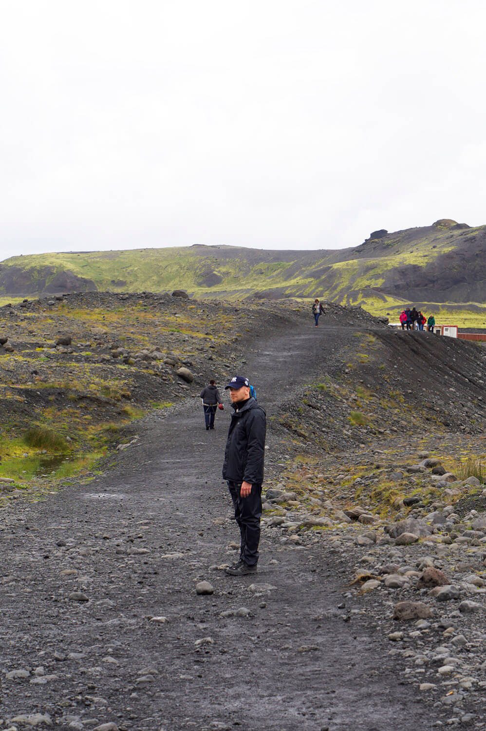 Mýrdalsjökull glaciär på Island