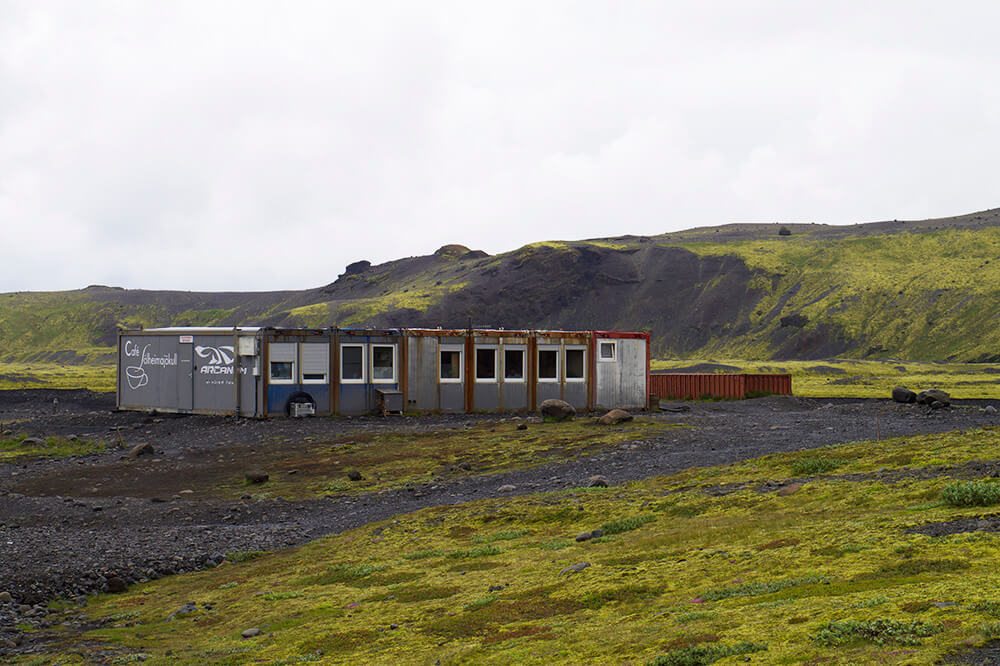Mýrdalsjökull glaciär på Island