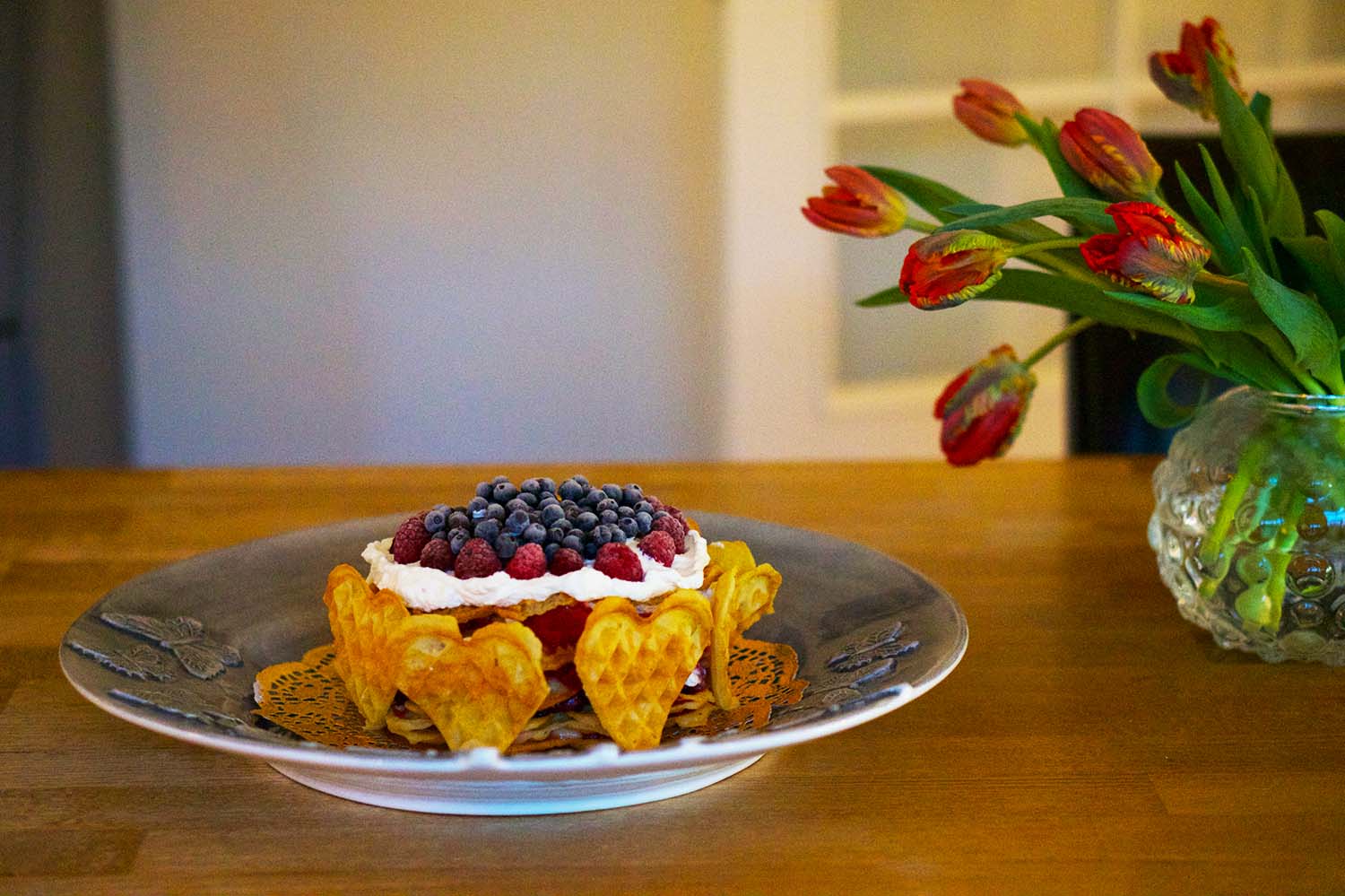 Nyttig Våffeltårta - recept