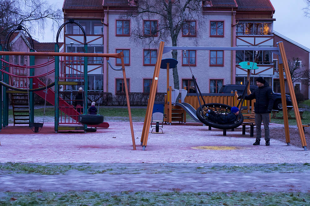 Östhammar på vintern