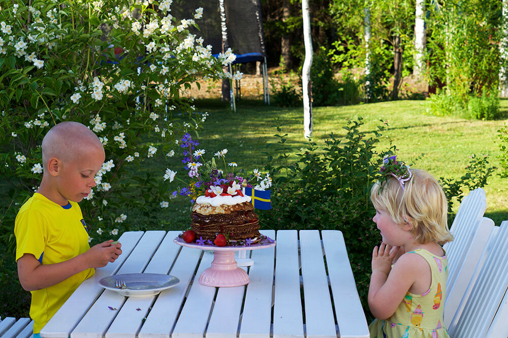 Pannkakstårta recept