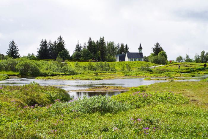 Pingvellir Nationalpark på Island