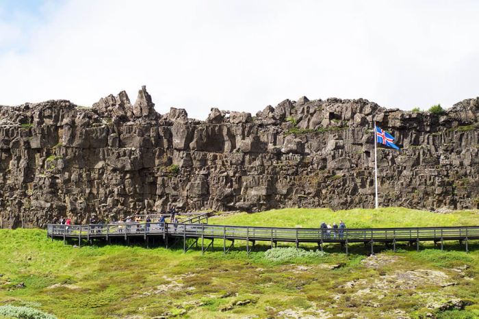 Pingvellir Nationalpark på Island