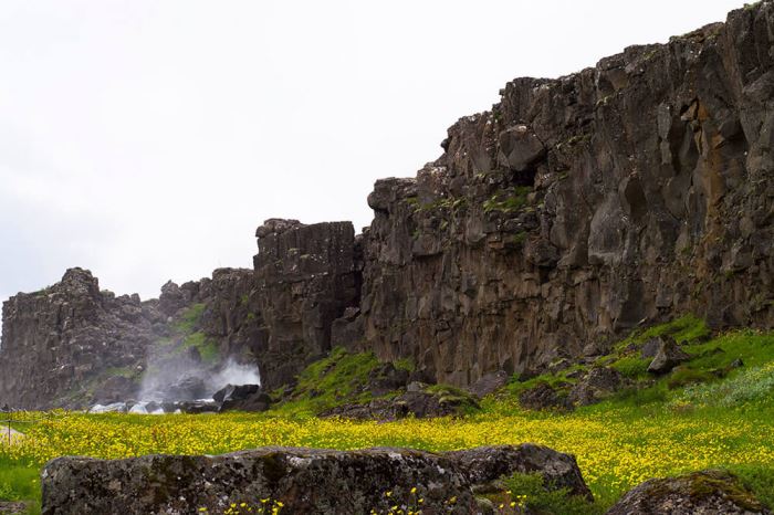 Pingvellir Nationalpark på Island