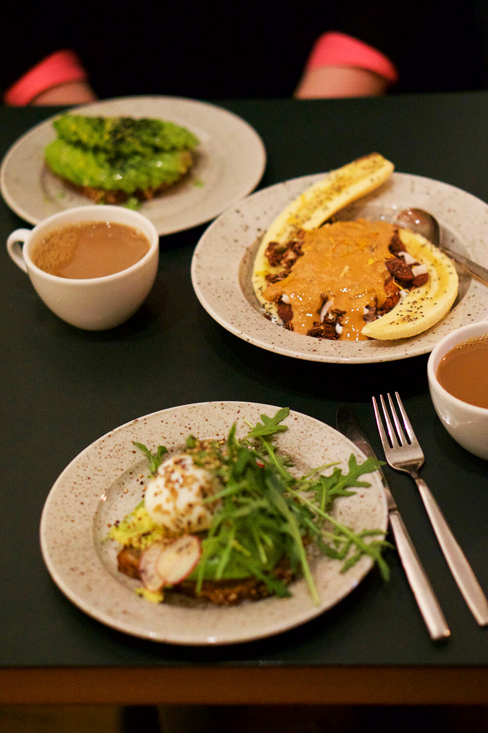 Frukost på Pom och Flora