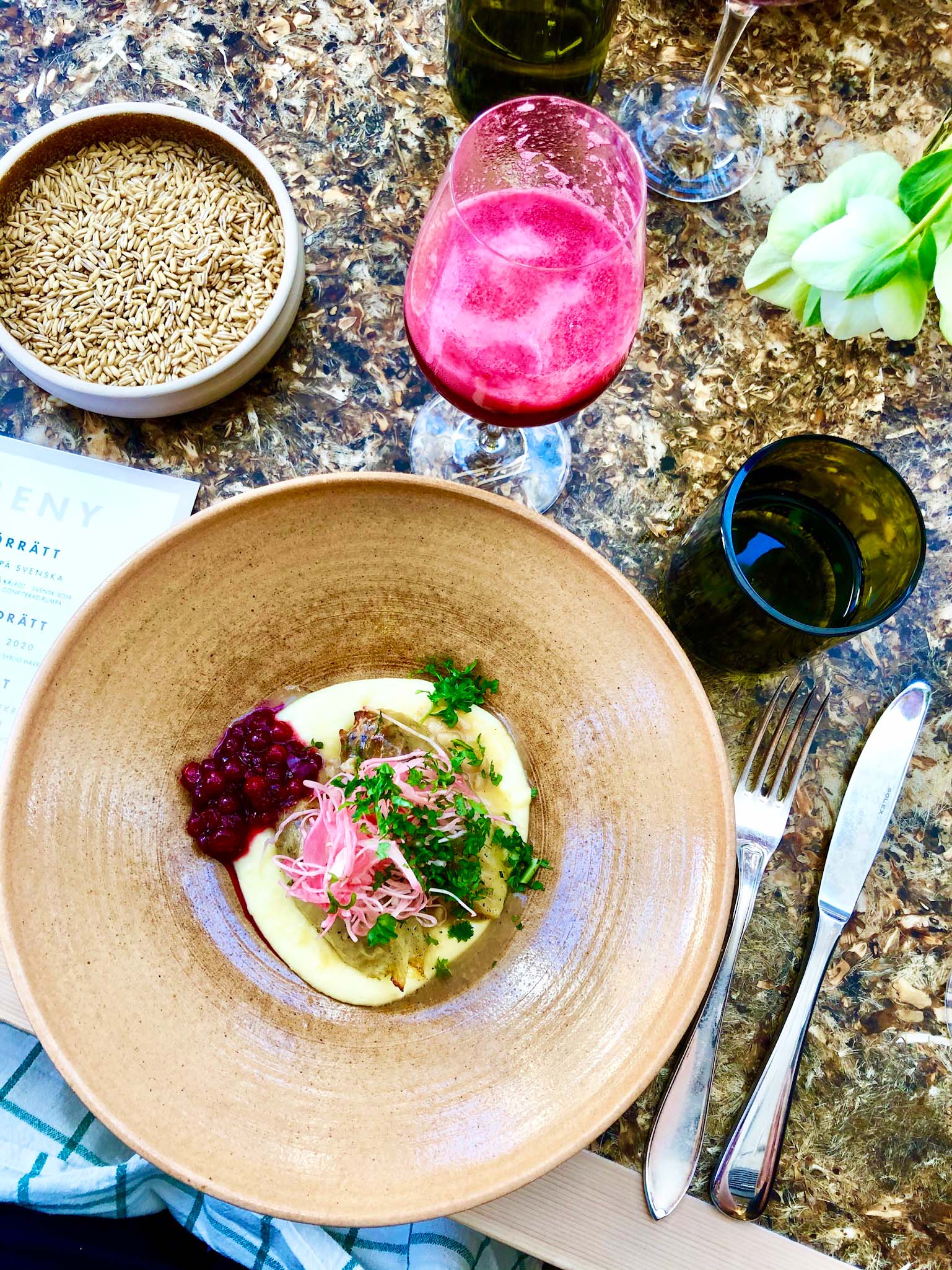 Presslunch med Frebaco Havreris