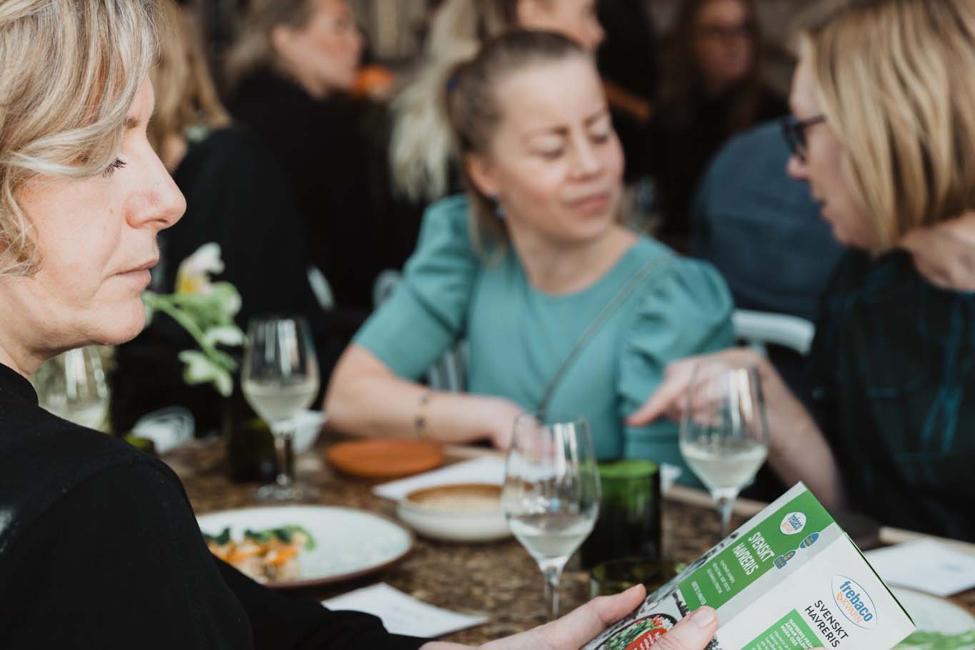 Presslunch med Frebaco Havreris - Foto: EK PR & Kommunikation