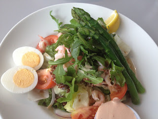 raksallad-med-snorkkis-1 - En lunch med mycket löparsnack