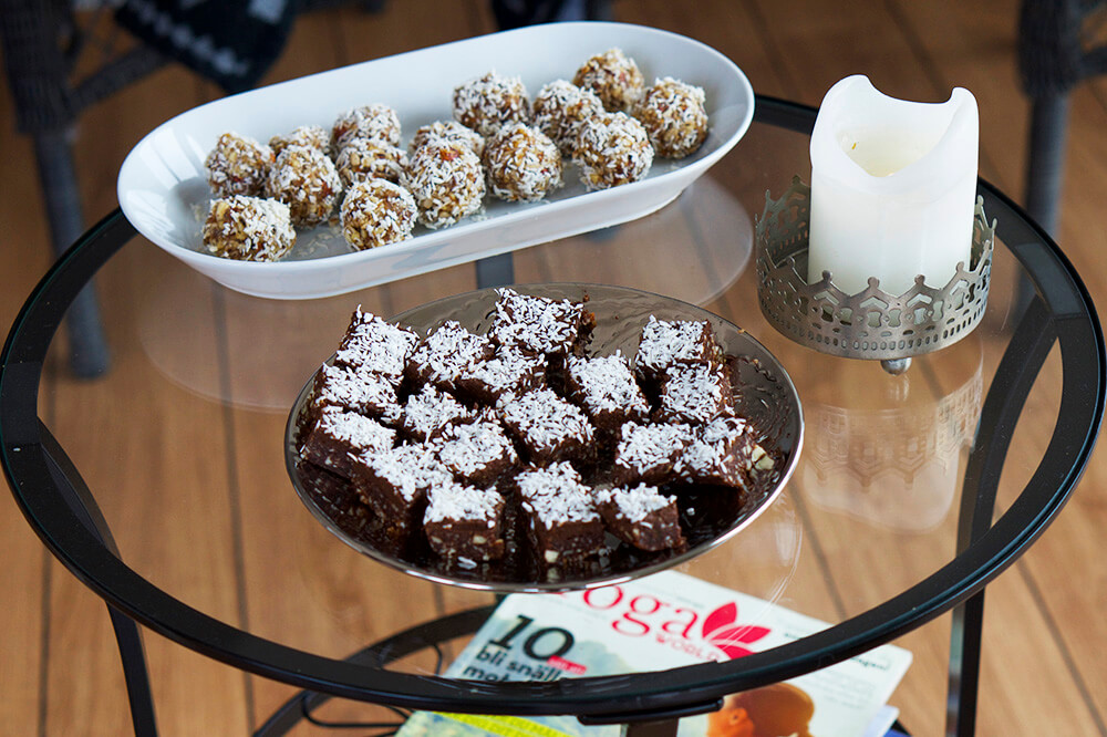 Rawfoodbollar kardemumma kokos recept