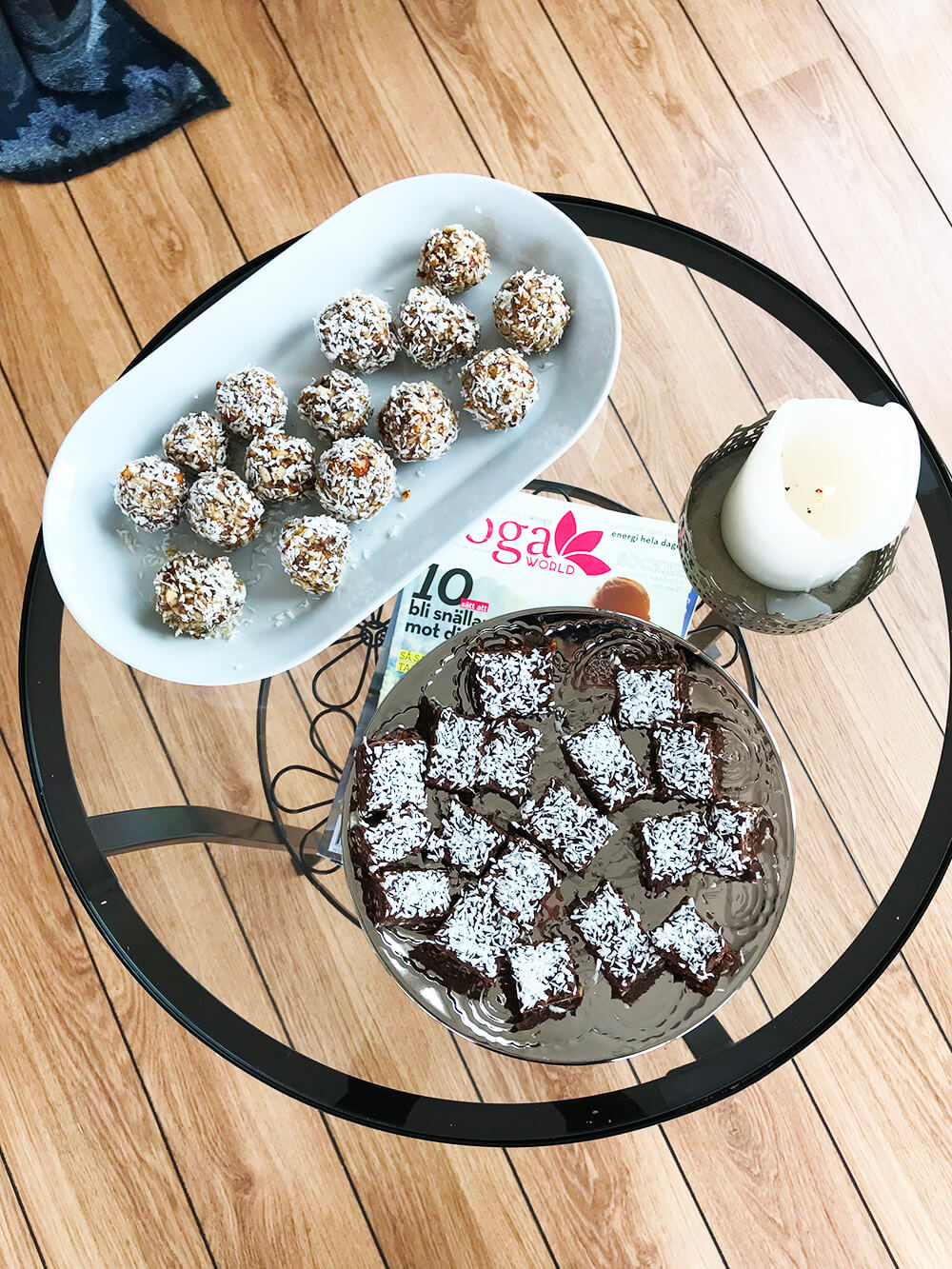 Rawfoodbollar kardemumma kokos recept