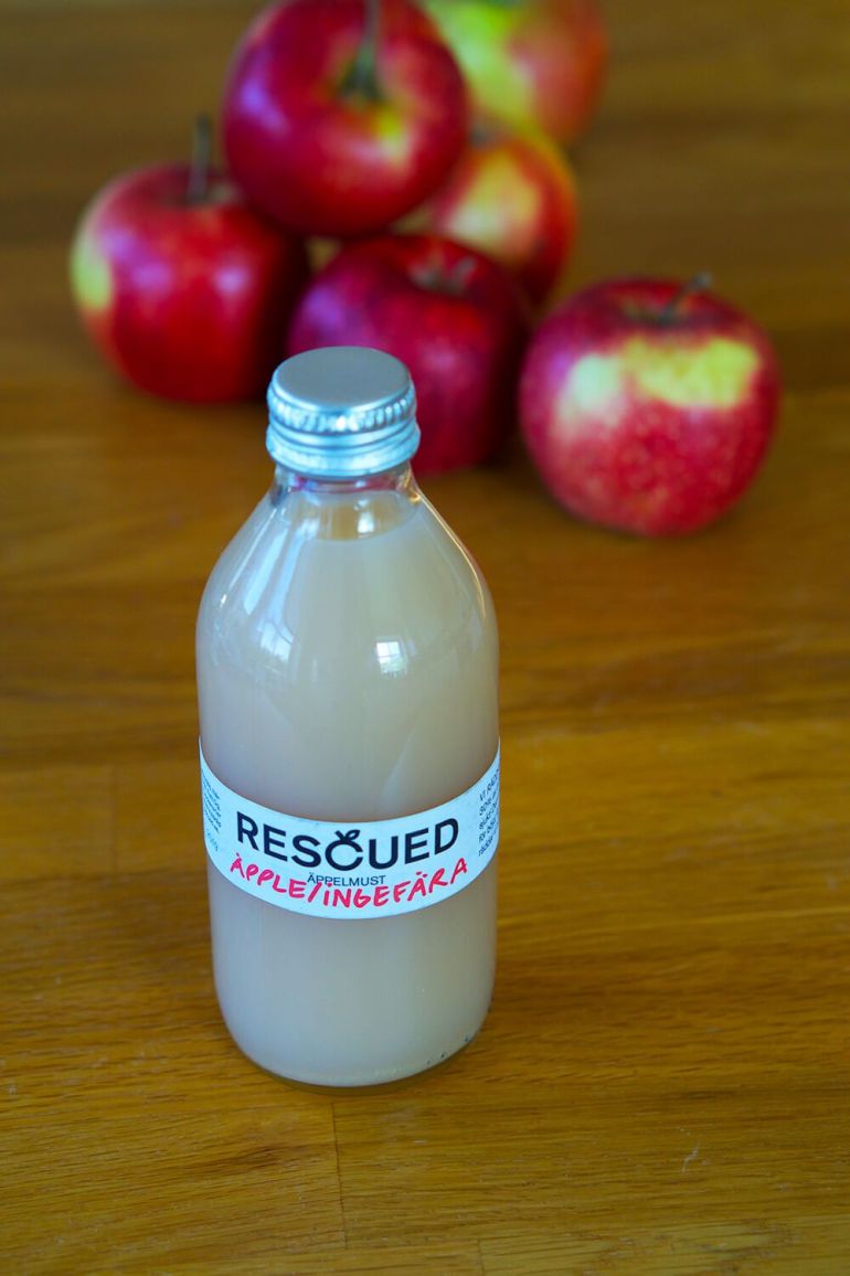 resqued-appeljuice-4 - Resqued räddar frukt och grönt!