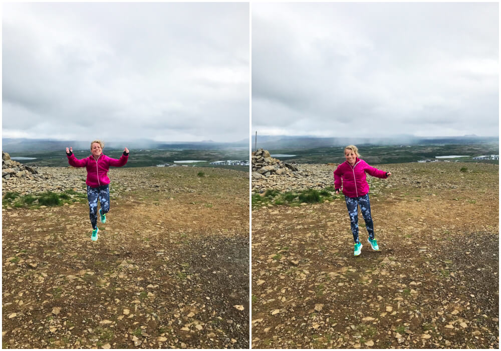 bergsbestigning i Reykjavik